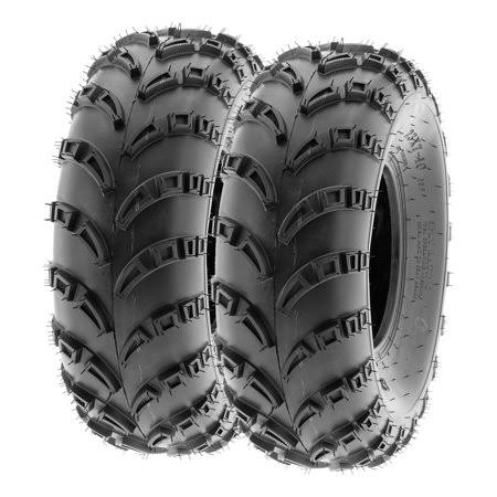 23x10-10 4 PR ATV UTV Tires, Pair of 2, Black I937