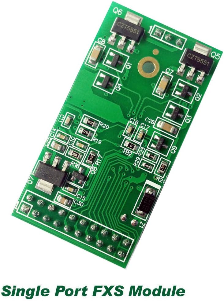 4 Port Analog PCI Card with 1 FXS + 3 FXO Ports C386