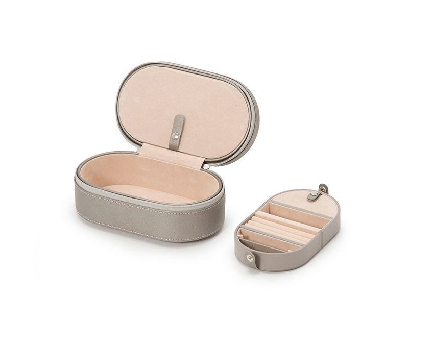 Black Oval Zip Travel Case I43315