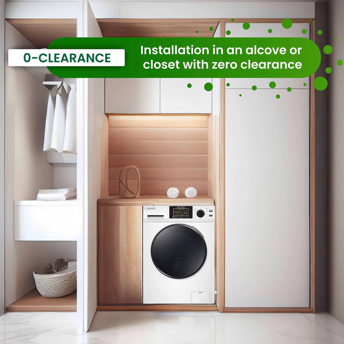 White Ventless Combo Washer-Dryer T42104