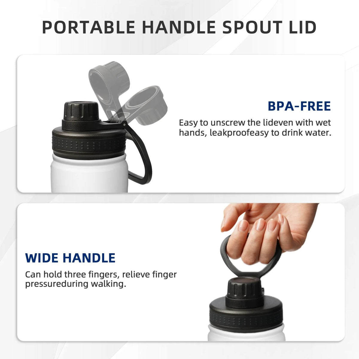 18OZ Stainless Steel Insulated Water Bottle Z3761