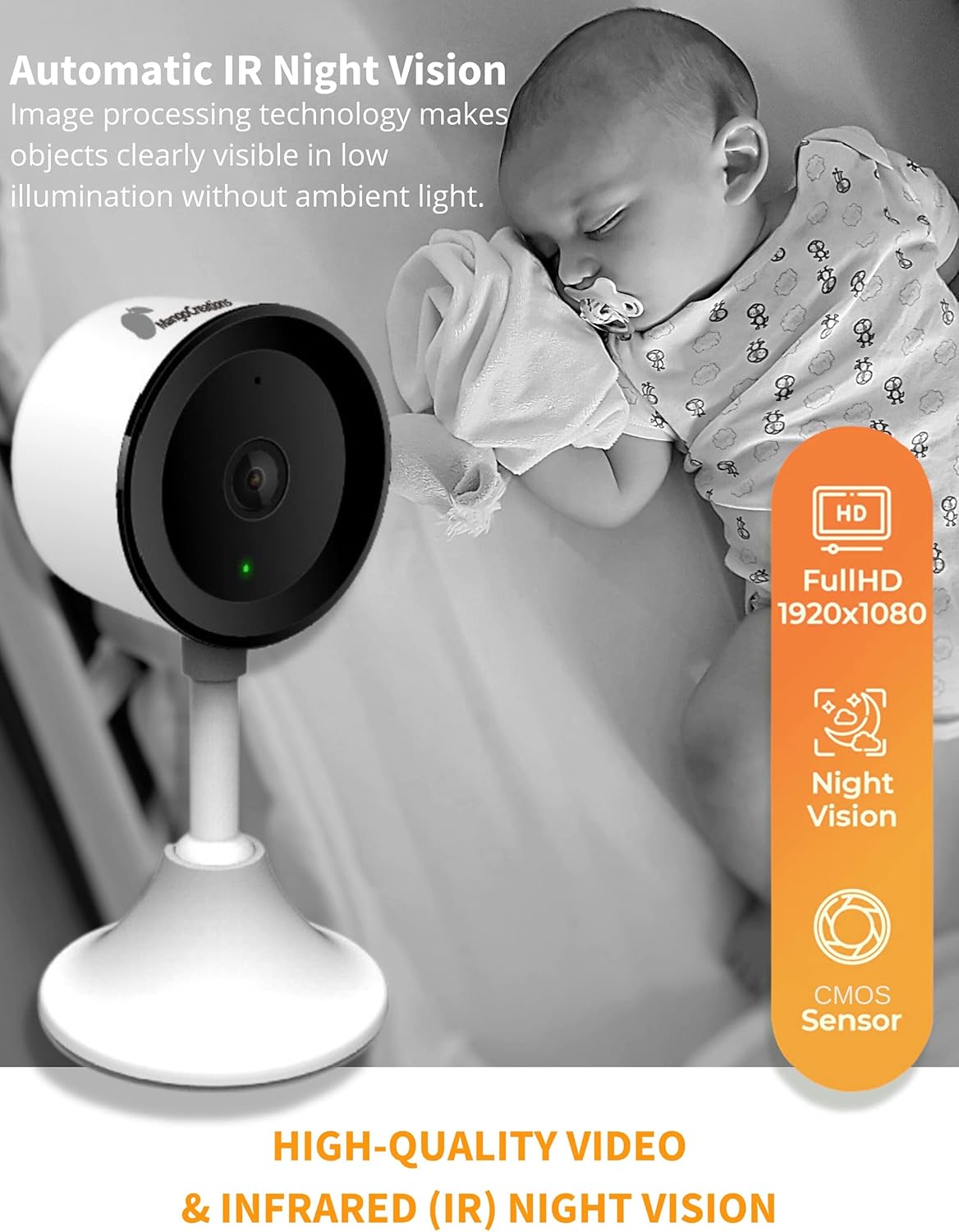1080p HD Indoor Security Camera H464703