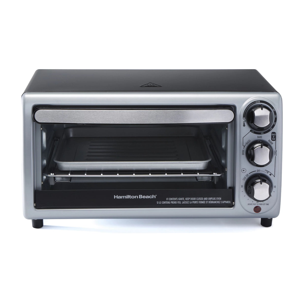 Stainless Steel Countertop Toaster Oven Y477225