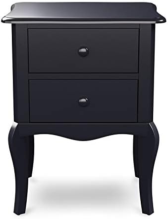 Traditional Wood 2-Drawer Nightstand in Espresso R92678