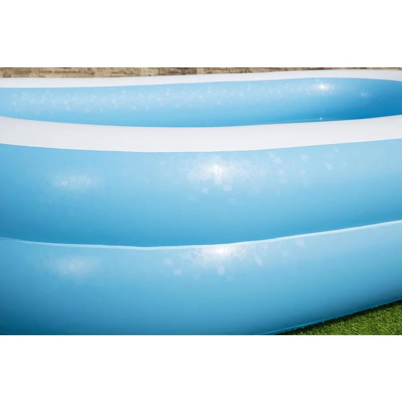 Inflatable Blue Rectangular Family Splash Pool B655810