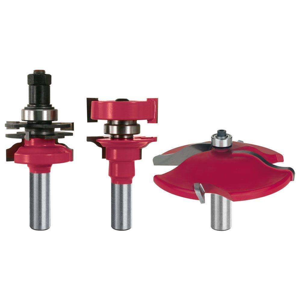 3 Piece Adjustable Cabinet Door Bit Set Y5484