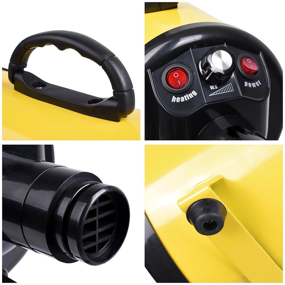 2400W Pet Hair Dryer with 4 Nozzles Y45862