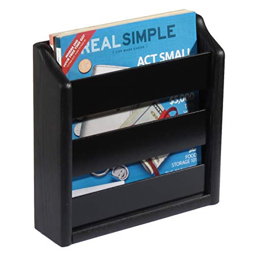 Medium Oak Magazine Holder P267