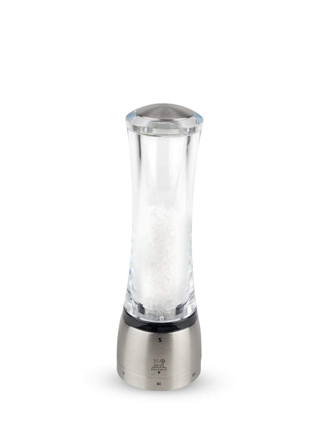Acrylic Stainless Salt Mill S5185