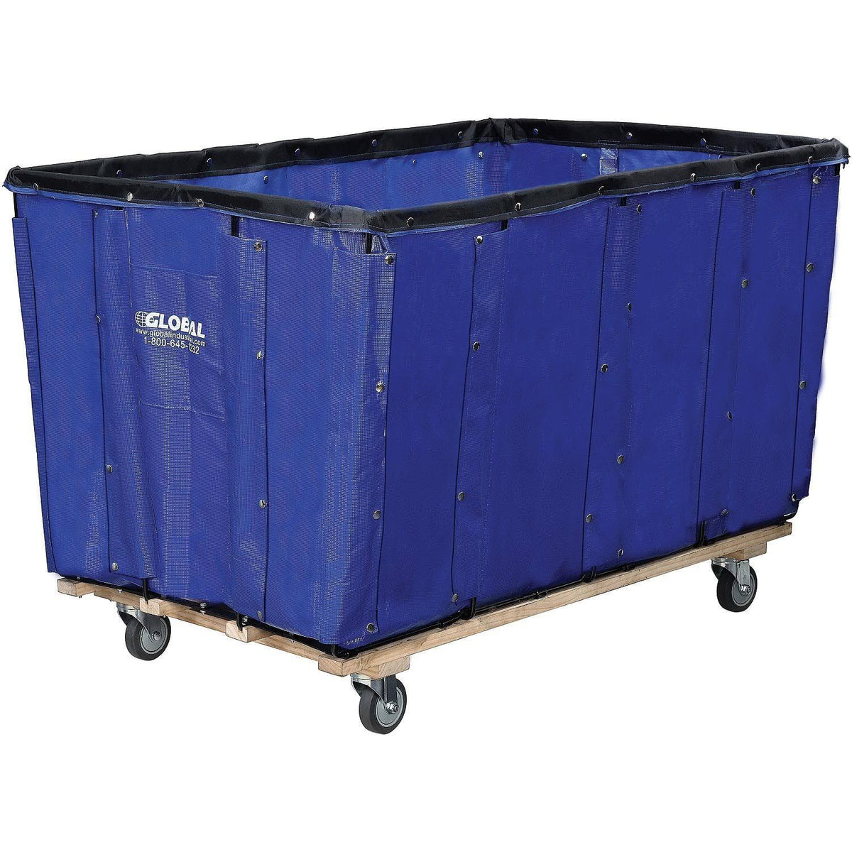 Blue Vinyl Basket Bulk Truck Q35533