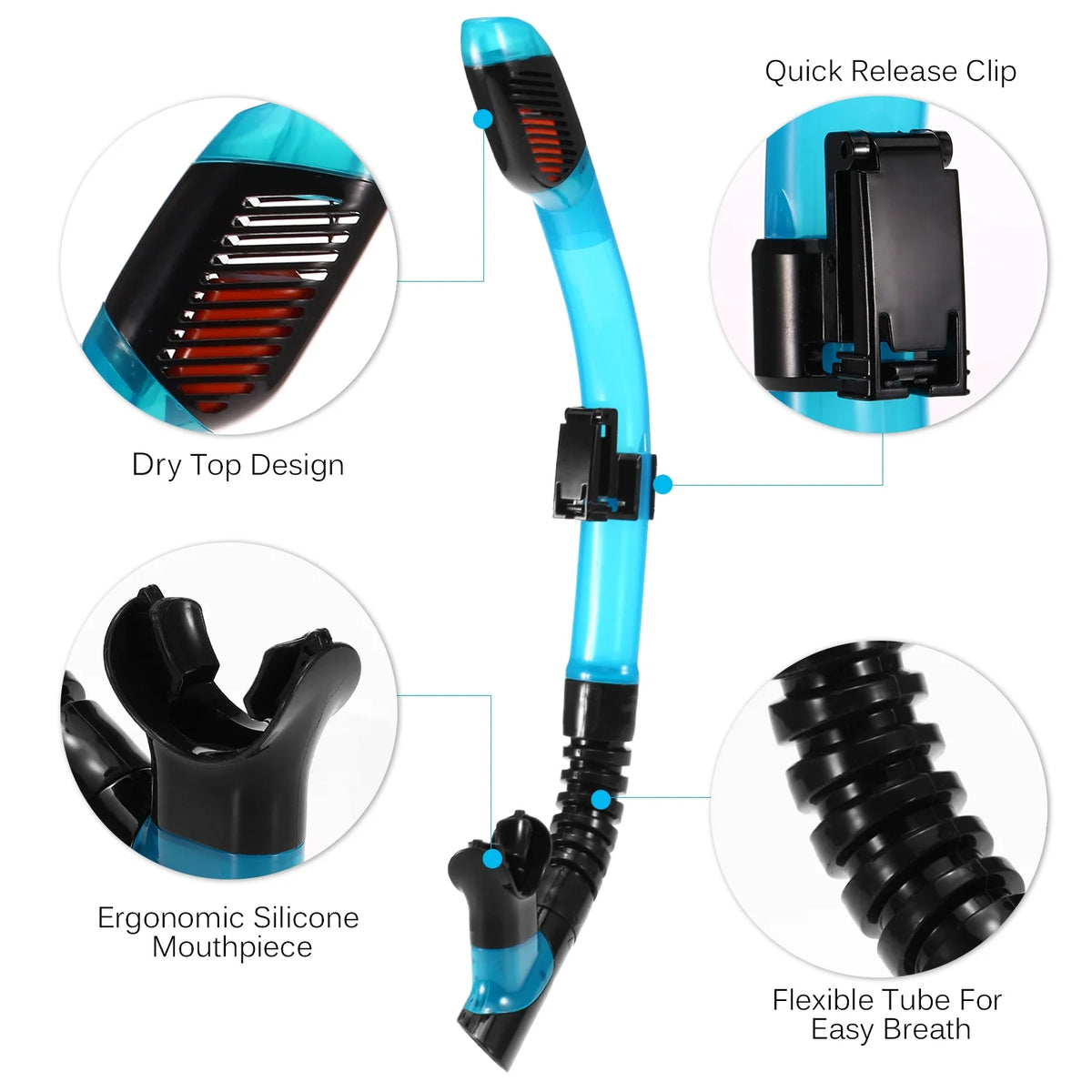 Professional Dry Snorkel Tube Set M472421