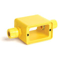 Outlet Box with Dual Flip Lids and C-Clamp V88440