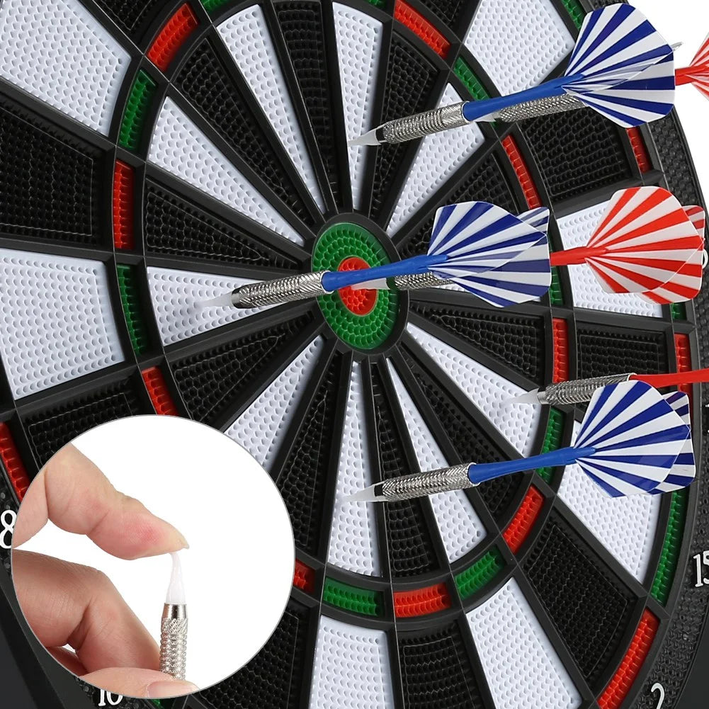 Electronic Hanging Dartboard with 6pcs Darts N74468