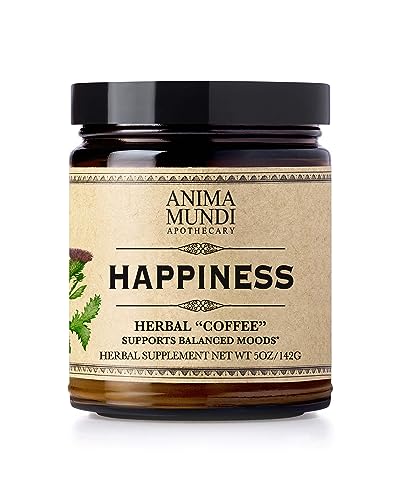 Energizing Herbal Coffee Powder with Ashwagandha, Rhodiola, Mucuna 5oz P7640