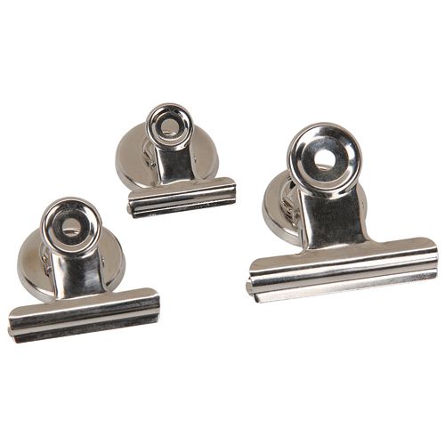 Magnetic Bulldog Clip Set, 3 Piece L30194