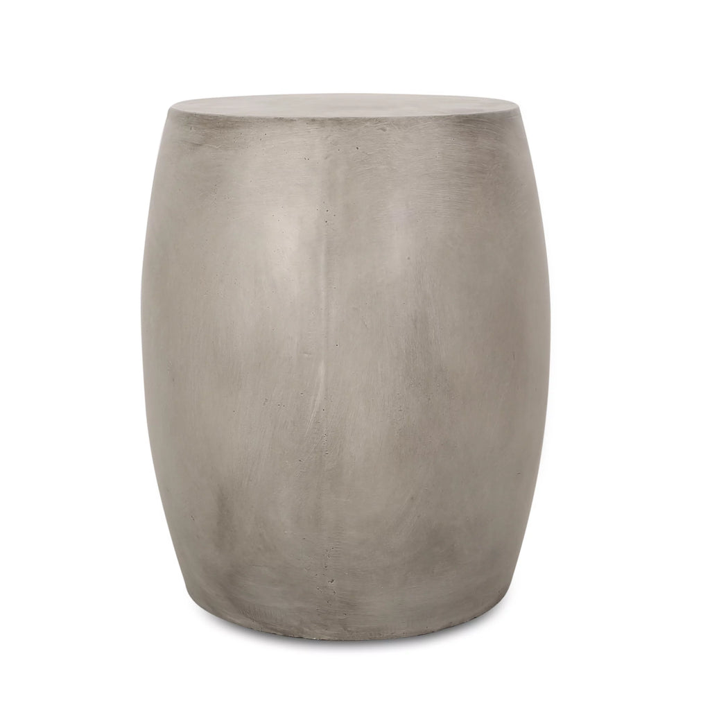 Light Gray Concrete Side Table V4815