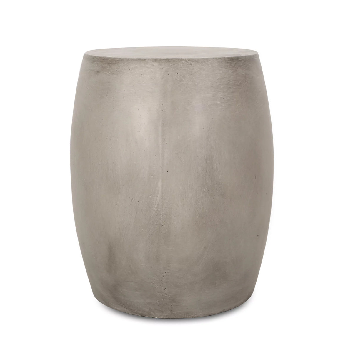 Light Gray Concrete Side Table V4815