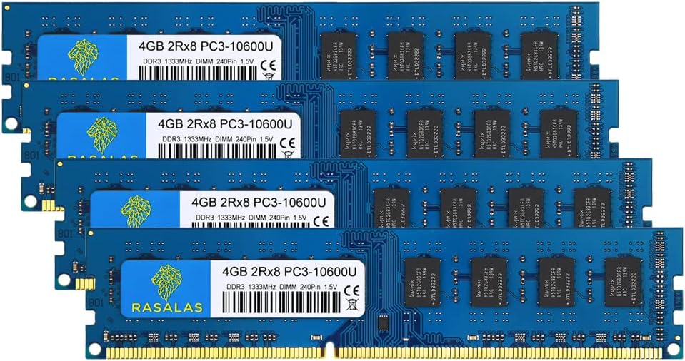 16GB Kit (2x8GB) DDR3 1333MHz SODIMM PC3-10600 CL9 204-Pin Non-ECC Unbuffered RAM A3149