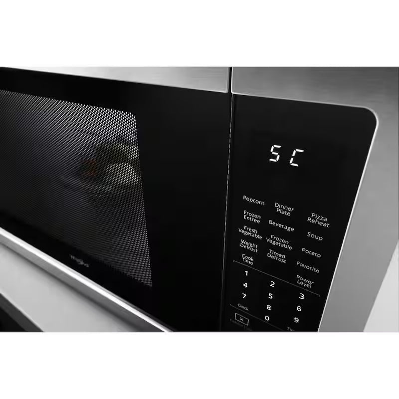 2.2 cu. ft. Black Stainless Countertop Microwave W9711