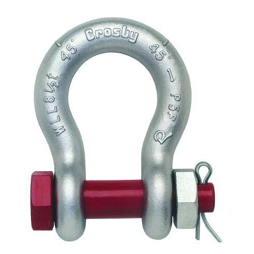 8-1/2 Ton 1" Screw Pin Anchor Shackle N6650