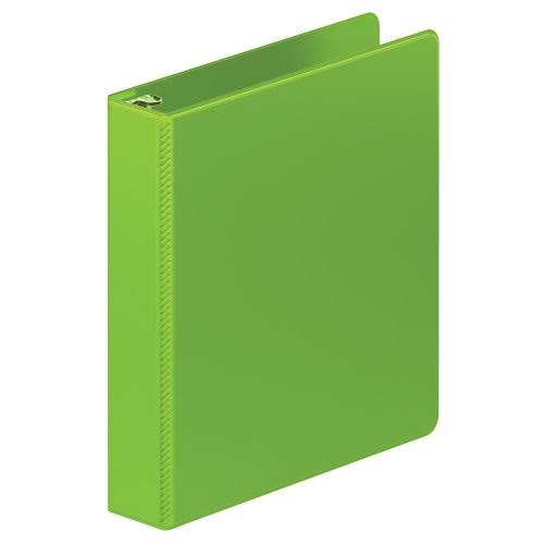 1.5 in. Chartreuse D-Ring Binder, Pack of 12 N929755