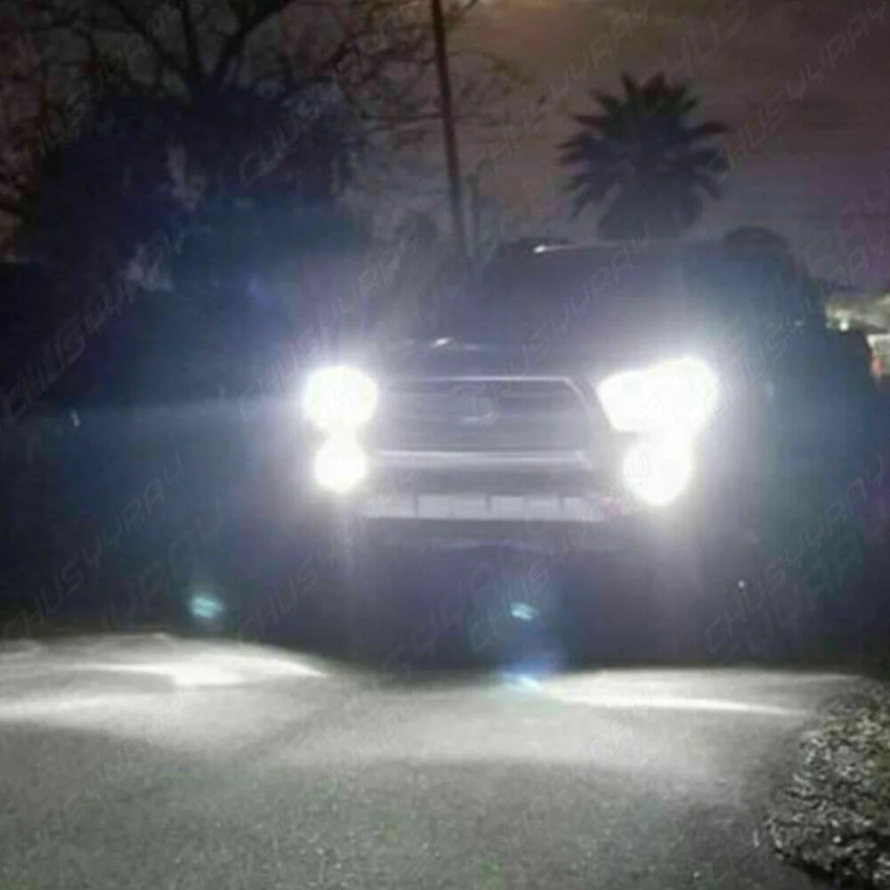 Combo LED Headlight Hi Lo Beam Fog Light 6X Bulbs T110400