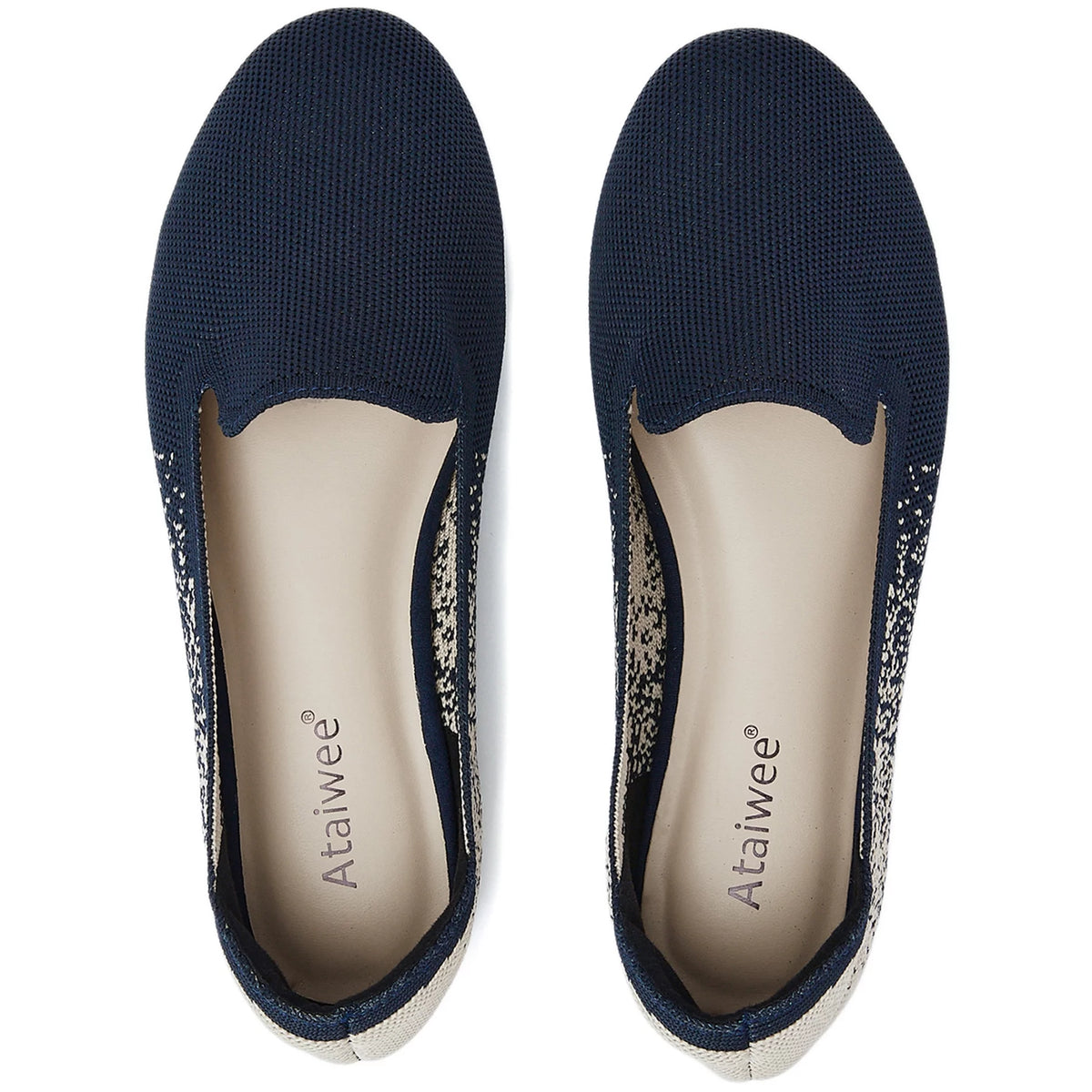 Women's Wide Width Flat Loafer Shoes F94247