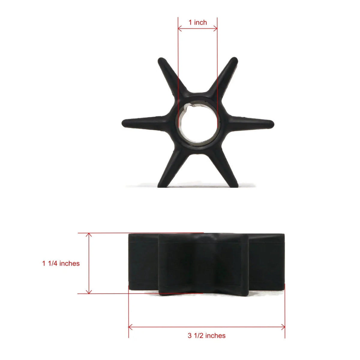 Water Pump Impeller Repair Kit For Mercury 80 HP Jet Outboard G701731