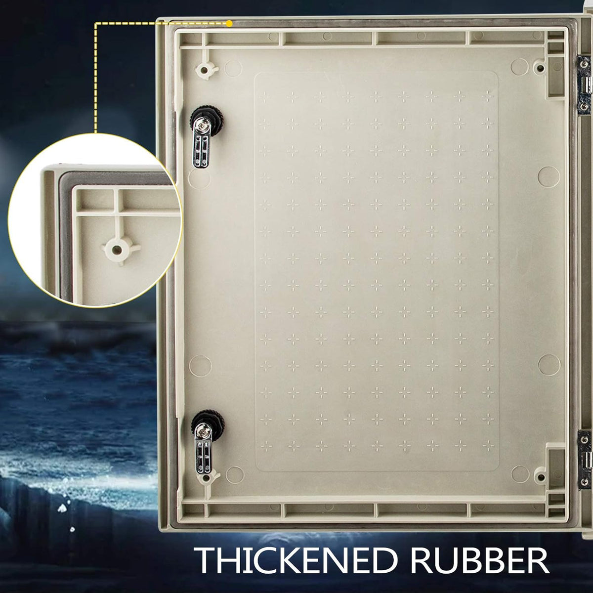 20 x 16 x 8 inches NEMA 4X Fiberglass Steel Electrical Box R7948