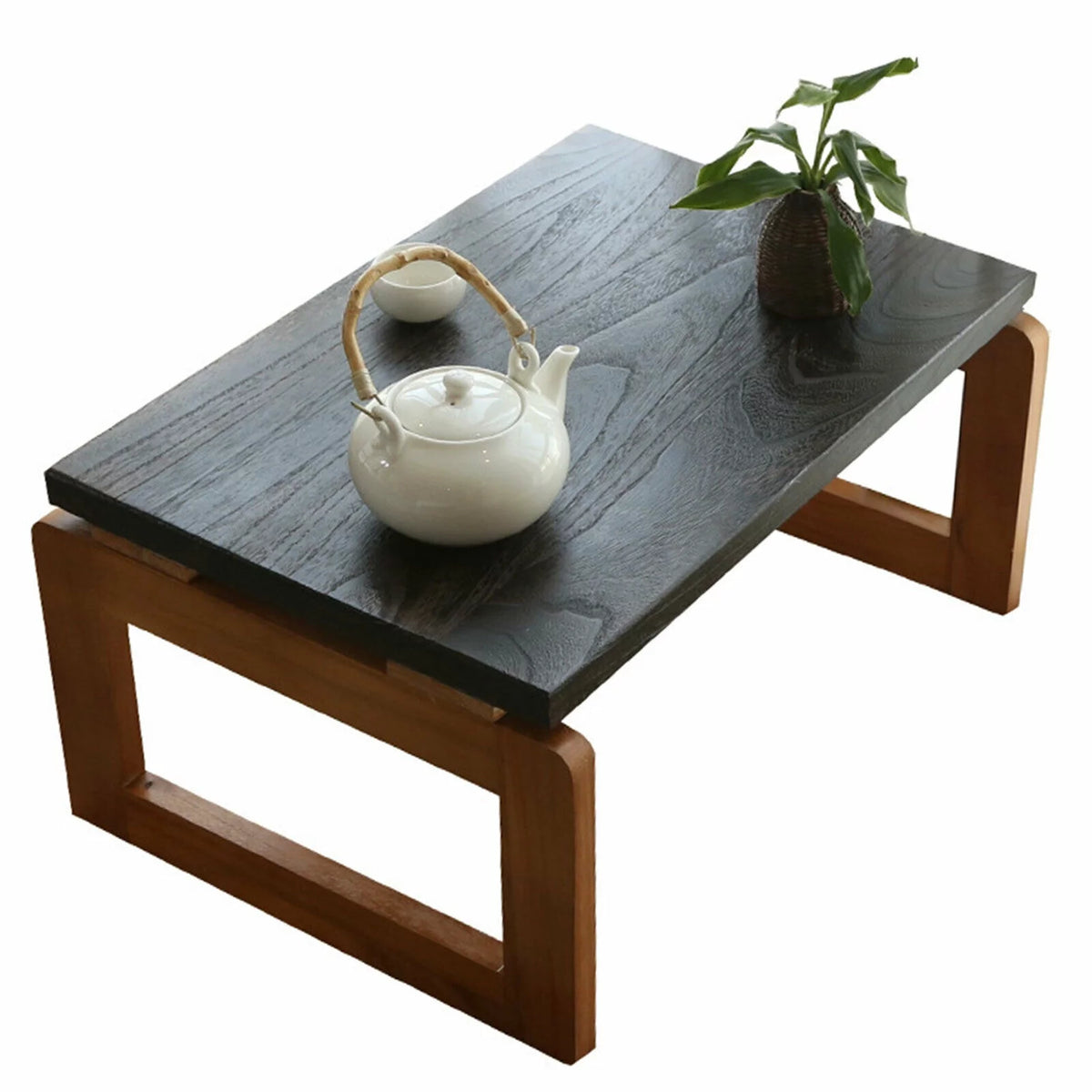 Folding Wood Tea Table C18870