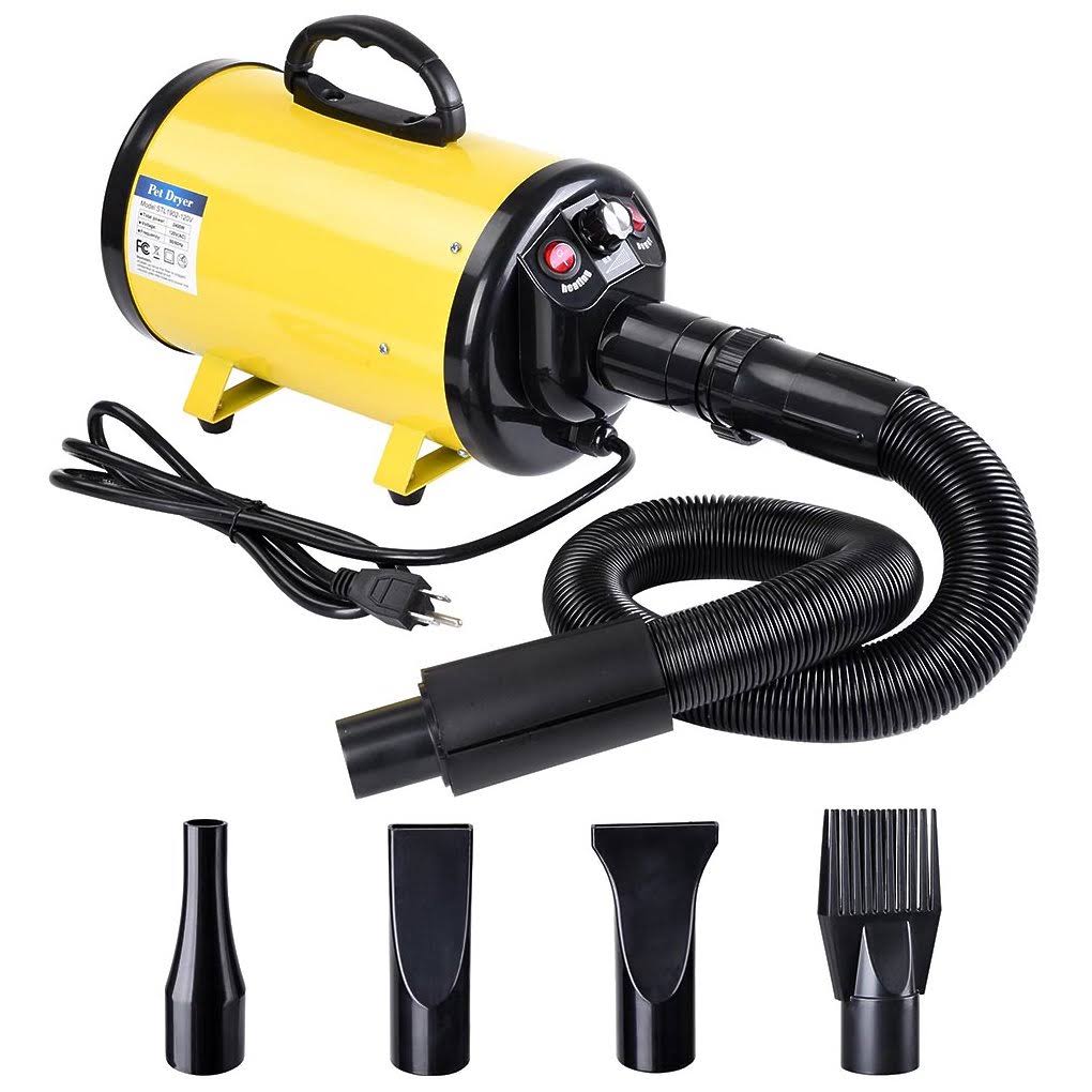 2400W Pet Hair Dryer with 4 Nozzles Y45862