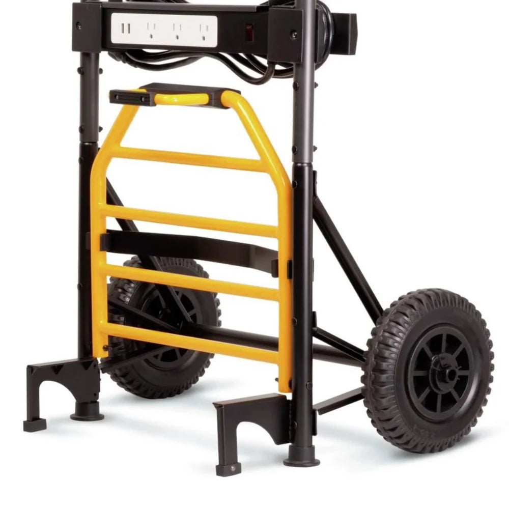 Hand Truck 5-in-1 Mobile Workshop with Integrated 3-Speed Fan and LED Light W5944