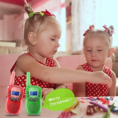 4 Pack Childrens Walkie Talkie with Flashlight Z462960