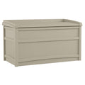 Gray 50 gallon Deck Storage Box with Seat Z82728