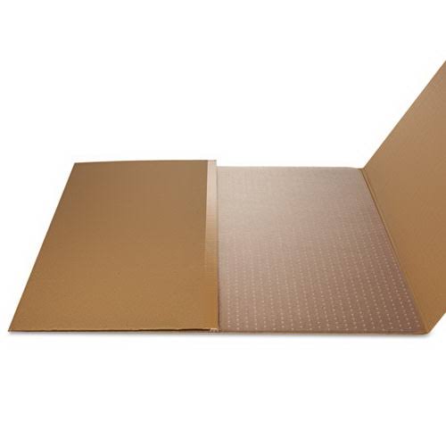 Clear L-Shape Chair Mat for Medium Pile Carpet F198