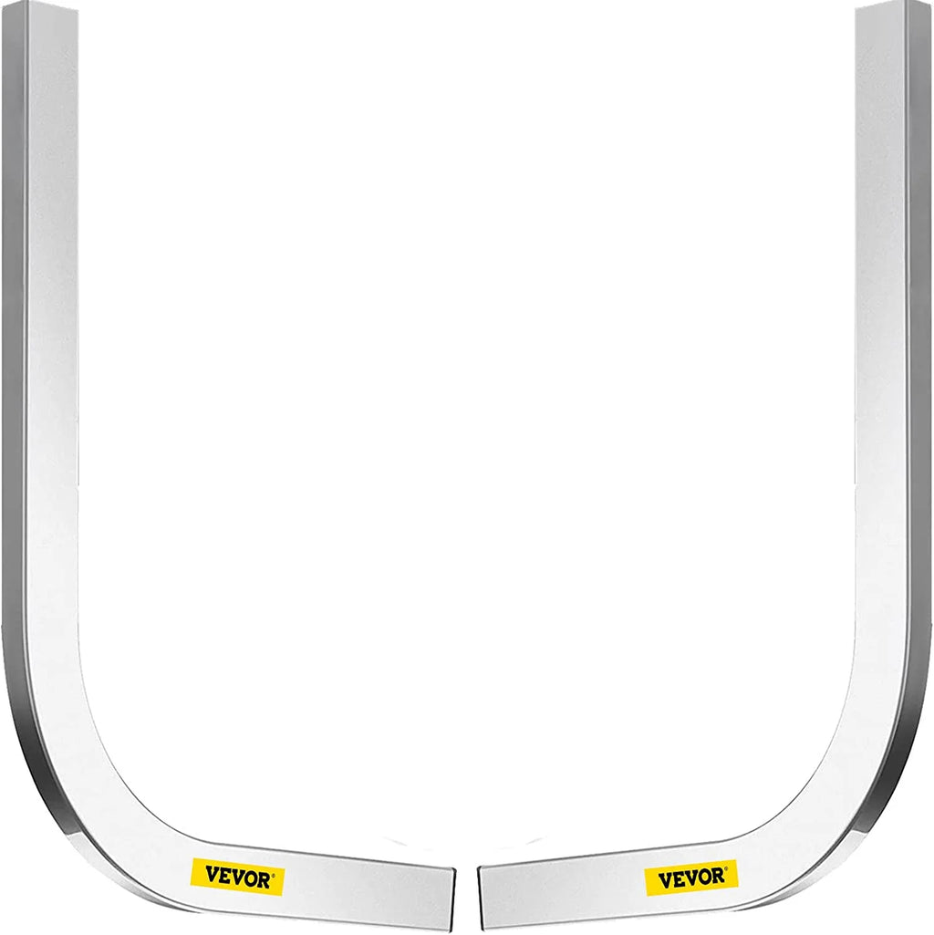 22 in. Steel Boat Trailer Guide-on with White PVC Tube Covers Q76741