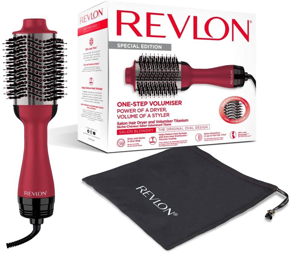 Titanium Coating Hair Dryer and Volumiser L64296