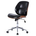 PU Leather Bamboo Office Chair A96220