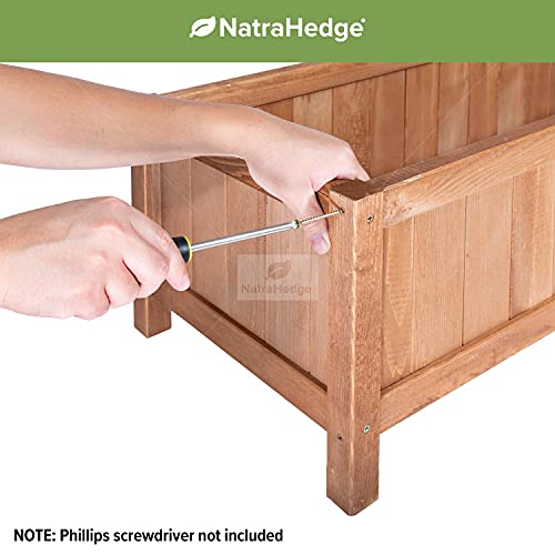 Wooden Planter Box (44" x 15" x 15") D522224