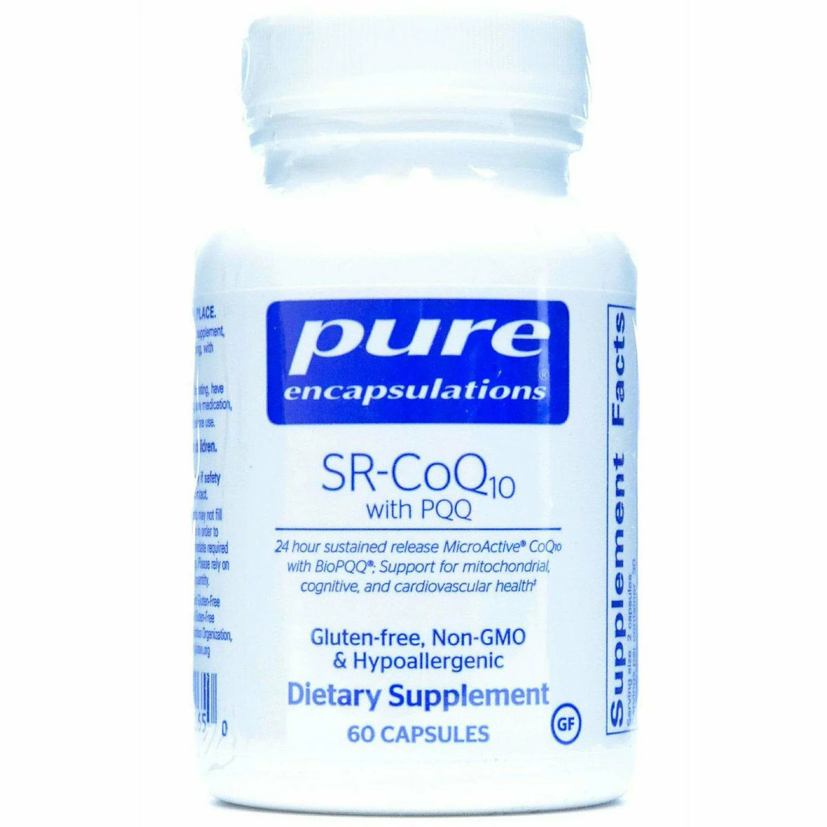 CoQ10 with PQQ 60 vcaps V543