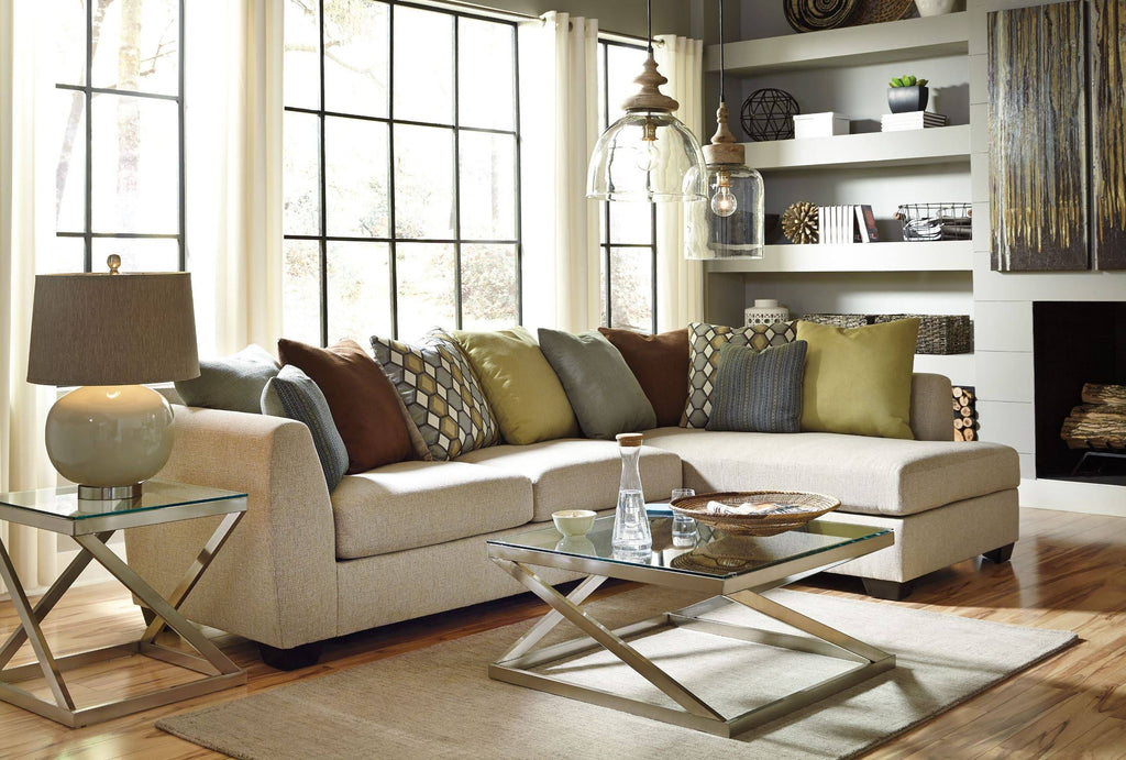 Oversized Linen Swivel Accent Chair R8375