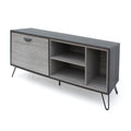 65" Two Toned Faux Wood TV Stand G956