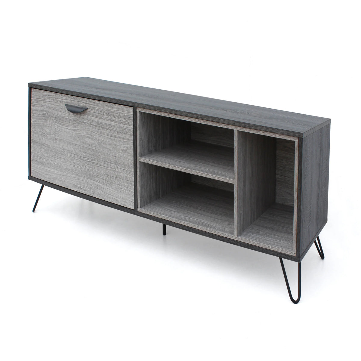 65" Two Toned Faux Wood TV Stand G956