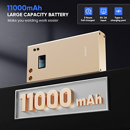 11000mA-h Portable Mini Spot Welder with LCD Screen F493