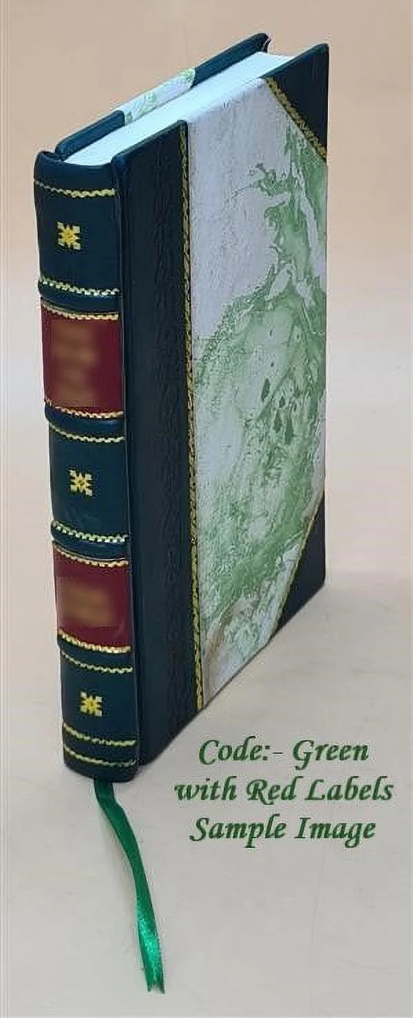 Microbes ptomaÃnes et maladies 1887 Leather Bound N3011