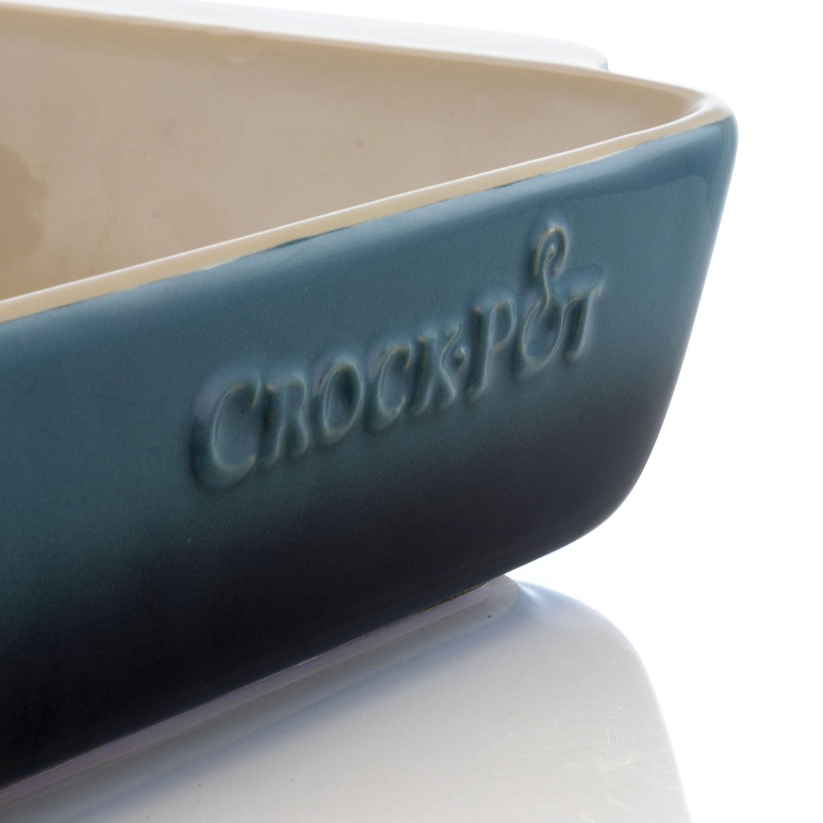 Blue 5.6 Quart Stoneware Bake Pan T422