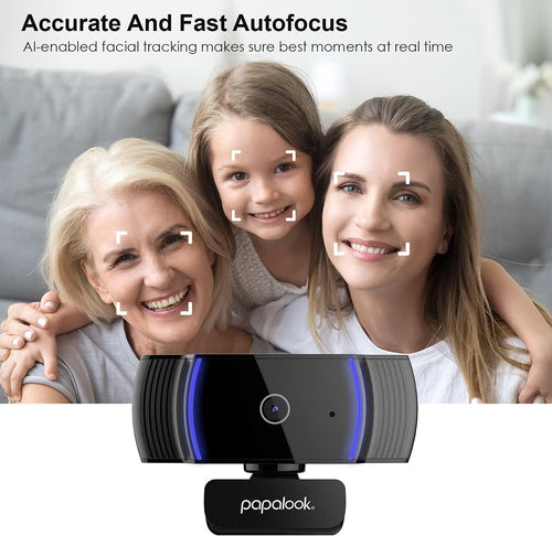 1080P Full HD Autofocus Webcam with Microphone X384366