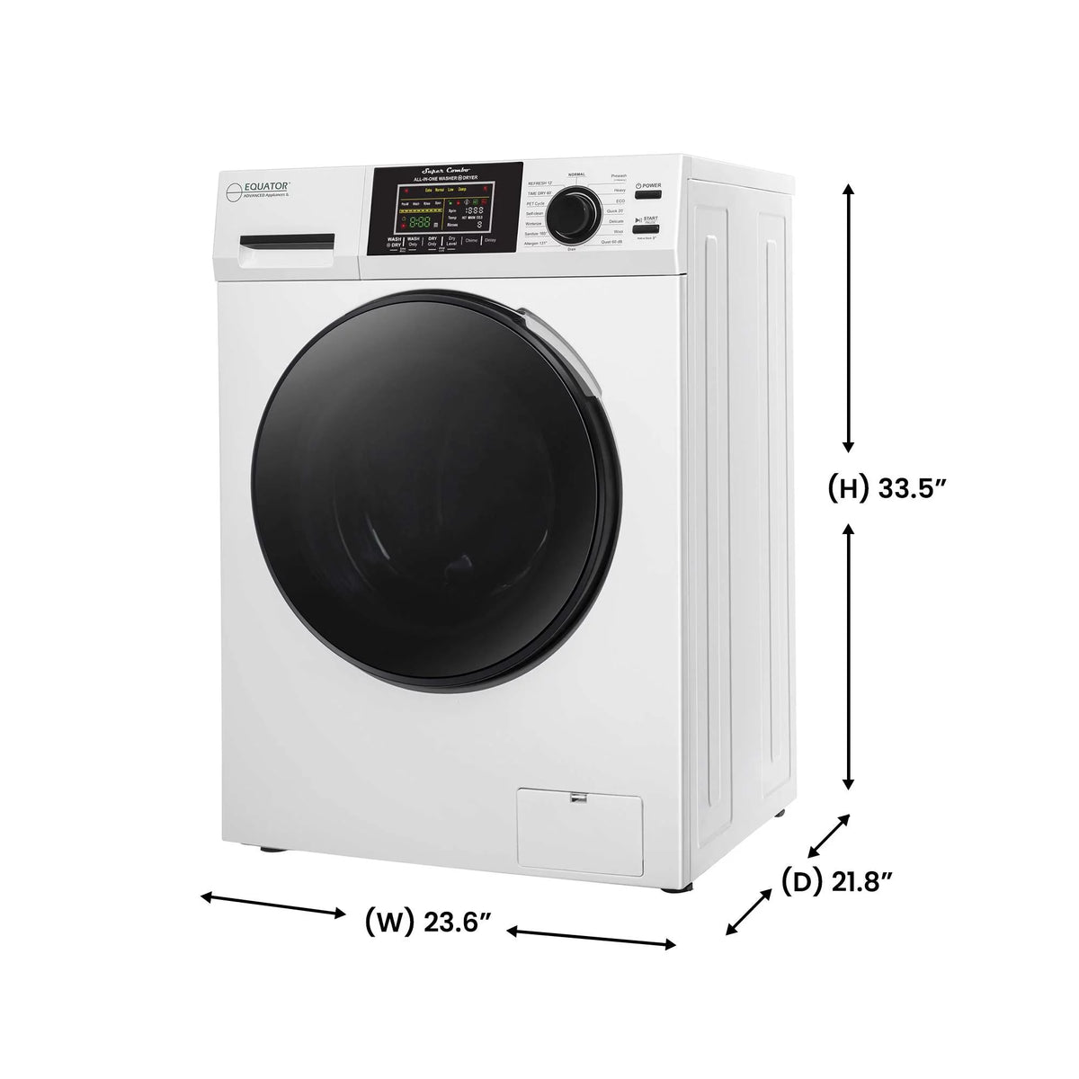 White Ventless Combo Washer-Dryer T42104