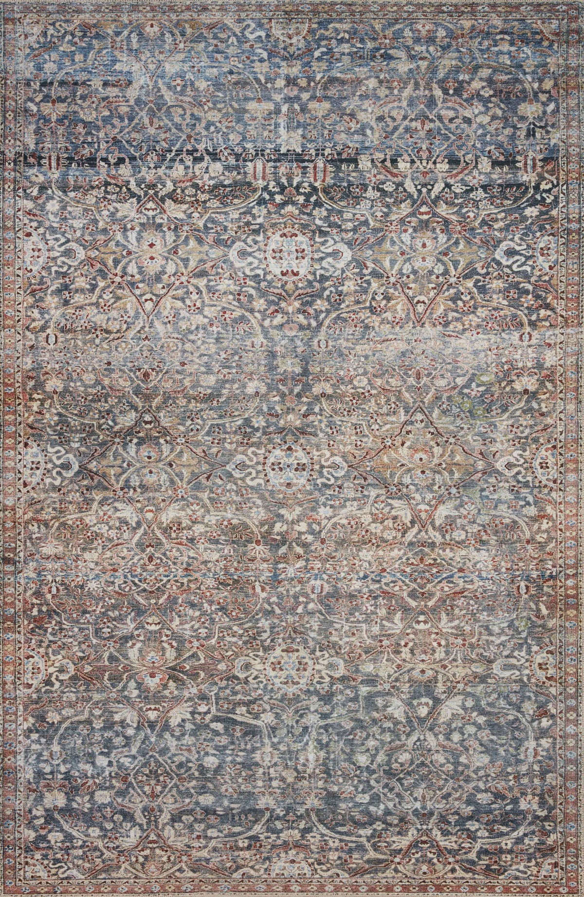 Denim Spice Rug 7'6 x 9'6 O5976