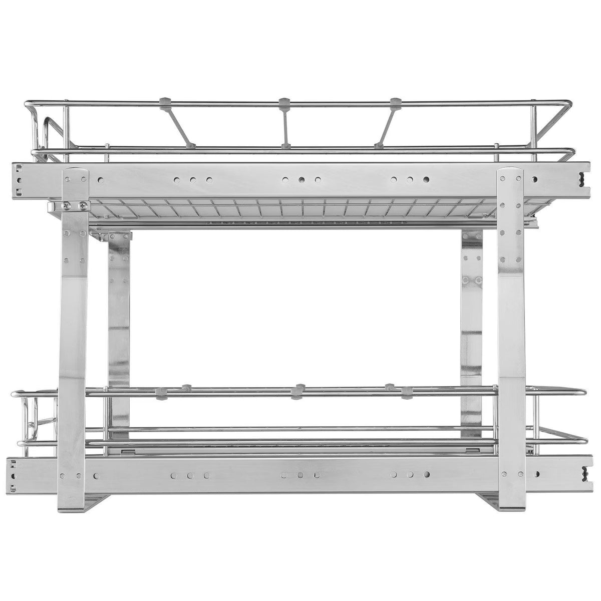 Chrome Steel Pull Out Cabinet Organizer Z97971